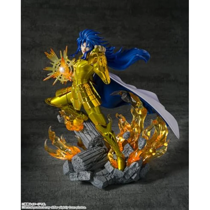 Bandai Tamashii Nations Saint Seiya Figuarts ZERO Metallic Touch PVC Statue Gemini Saga, 21 cm mit Base – Bild 2