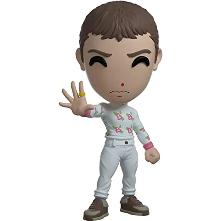 Youtooz Eleven 11,7 cm Vinyl-Figur, detailliertes Sammlerstück aus Stranger Things mit floralem weißen Outfit – Bild 3