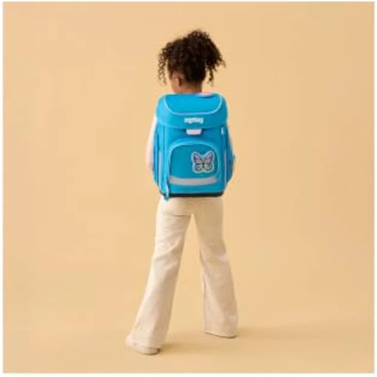 ergobag cubo Schulranzen-Set SchmettBärling, Schulranzen mit 21 Litern Volumen, anpassbare Rückenhöhe, inklusive Federmäppchen und Sportbeutel – Bild 7
