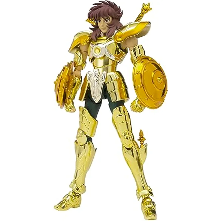 Tamashii Nation Saint Seiya Saint Cloth Myth Ex Libra Dhoko (Revival Version), 17 cm Actionfigur mit Zubehör und Austauschteilen