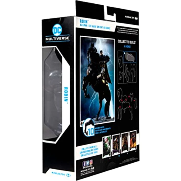 McFarlane Multiverse Build A Actionfigur Robin (Batman: The Dark Knight Returns) 18 cm 15436 Mehrfarbig – Bild 7