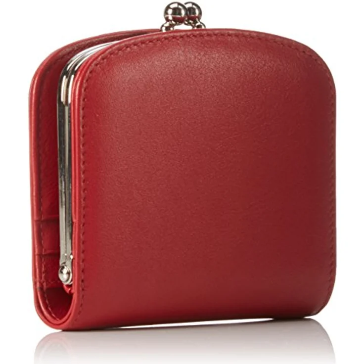 Picard Bingo Geldbörse Kinderportemonnaie, 10 cm, 100% Leder, rot – Bild 4