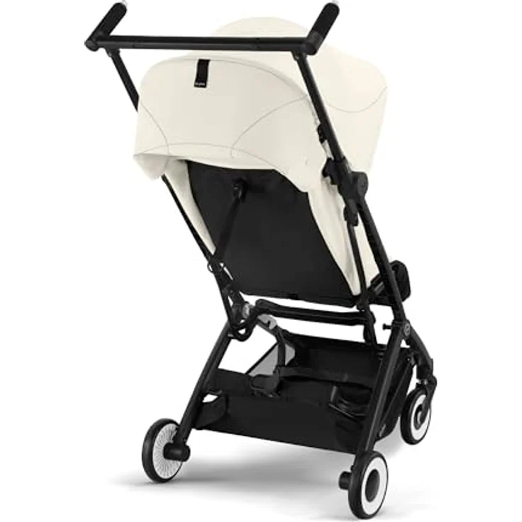 Cybex Gold Kinderwagen LIBELLE, ultraleicht mit Einhand-Gurtsystem, für 6 Monate bis 4 Jahre, Canvas White – Bild 3