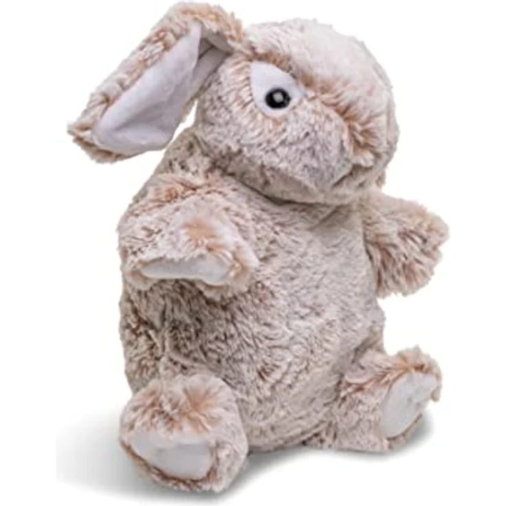 Uni-Toys - Handpuppe Hase - 24 cm (Höhe) - Plüsch-Puppe, Kaninchen - Plüschtier, Kuscheltier – Bild 5