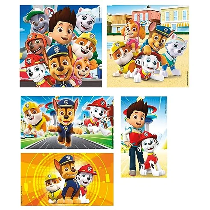 Clementoni - 20270 - Supercolor Puzzle 10 In 1 Paw Patrol - Kinderpuzzle 10 in 1 (3x18, 4x30, 2x48 und 1x60 Teilen) - Puzzle Für Kinder Ab 4 Jahren, Made In Italy – Bild 4