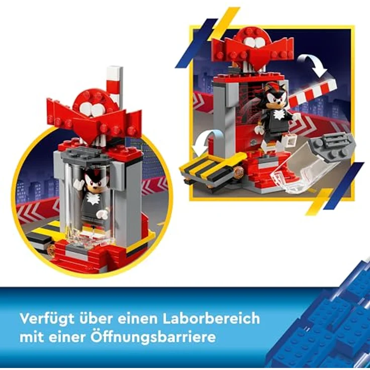 LEGO Sonic The Hedgehog Shadow The Hedgehog Flucht, Set mit Motorrad-Spielzeug und Figuren aus dem Videospiel, Geschenk für Gamer und Fans ab 8 Jahren, Fanartikel für Jungs und Mädchen 76995 – Bild 3