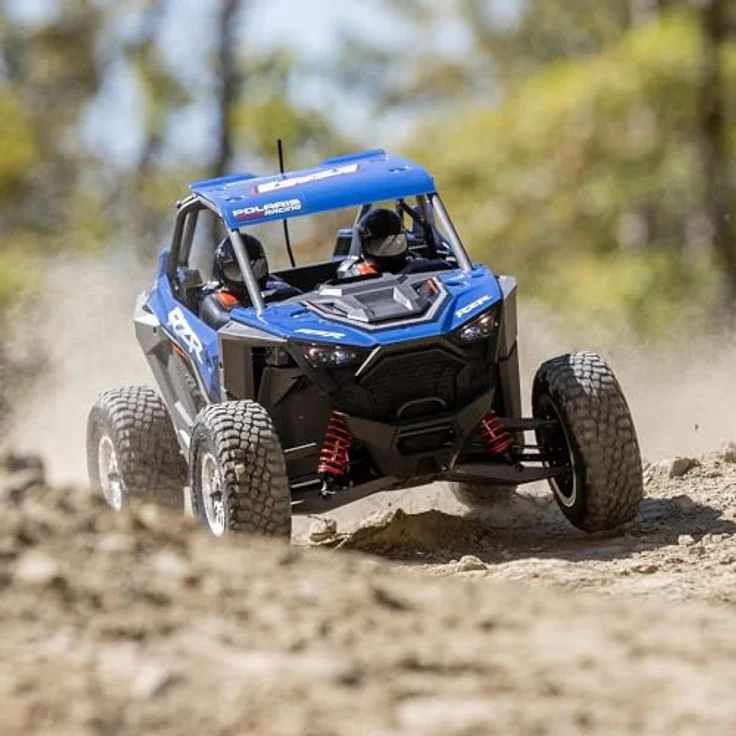 LOSI 1/10 RZR Rey Polaris 3S 4X4 RTR Brushless, Offroad-Fahrzeug mit LED-Beleuchtung, blau – Bild 5