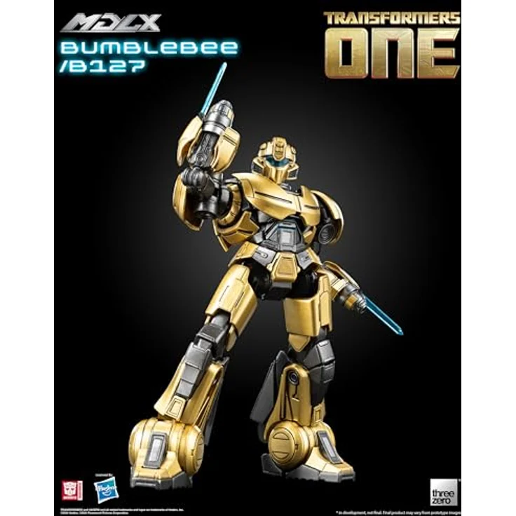 THREEZERO Transformers MDLX Actionfigur Bumblebee/B127, 12 cm, mit Zubehör in Fensterbox aus ABS, POM, PVC, Zinklegierung und Metallteilen – Bild 12
