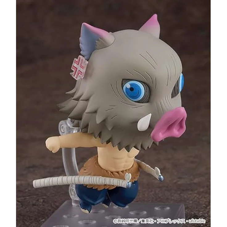 Good Smile Company Kimetsu no Yaiba: Demon Slayer Nendoroid Actionfigur Inosuke Hashibira, 10 cm mit Base – Bild 5