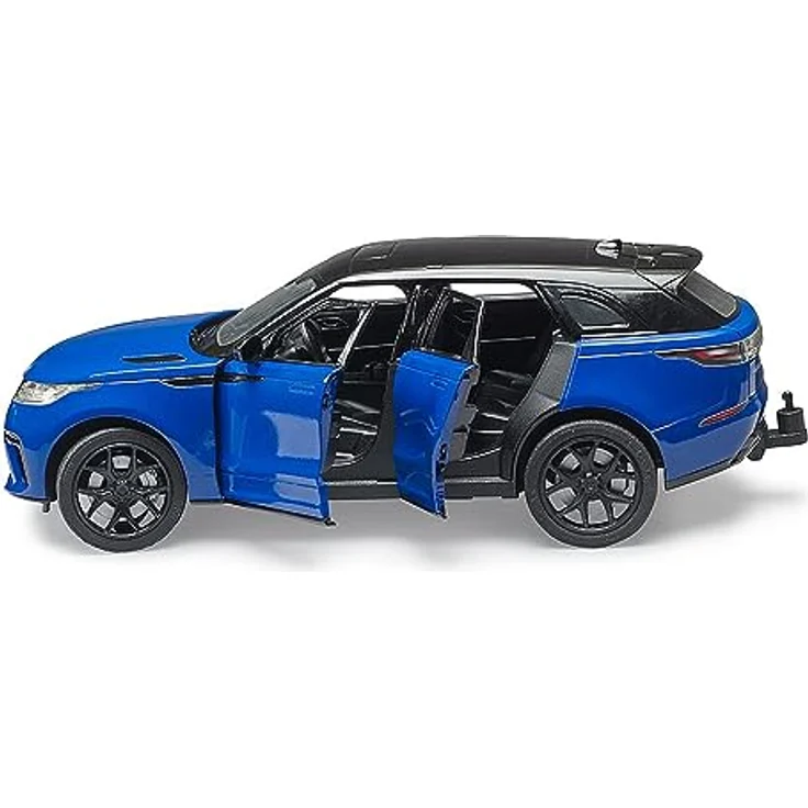 bruder Range Rover Velar Spielzeugauto mit transparenten Kabinenscheiben, öffnenden Türen und Heckklappe – Bild 3