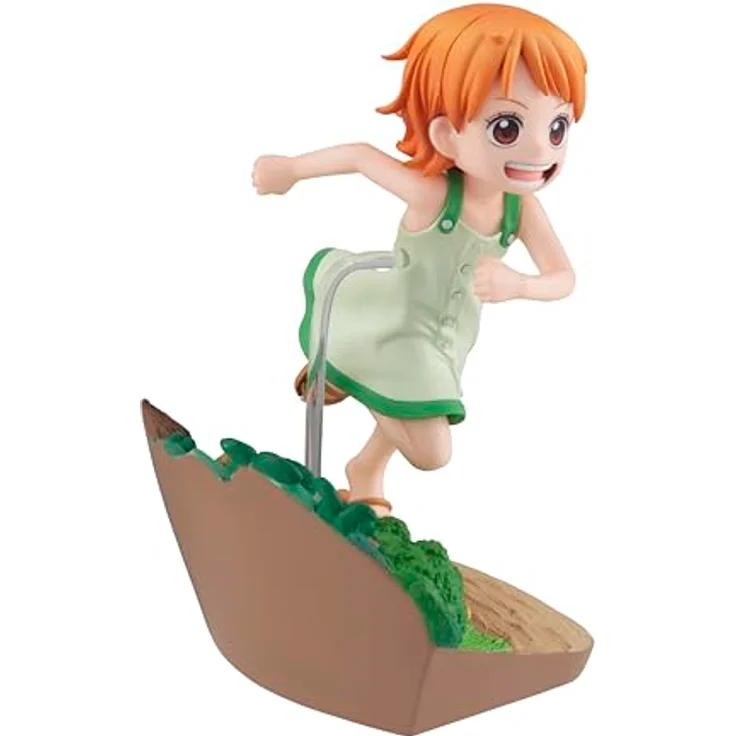 Megahouse G.E.M Series Nami Run!Run!Run! One Piece Figur, 11 cm, mehrfarbig, mit Basisständer, versiegelte Box – Bild 5