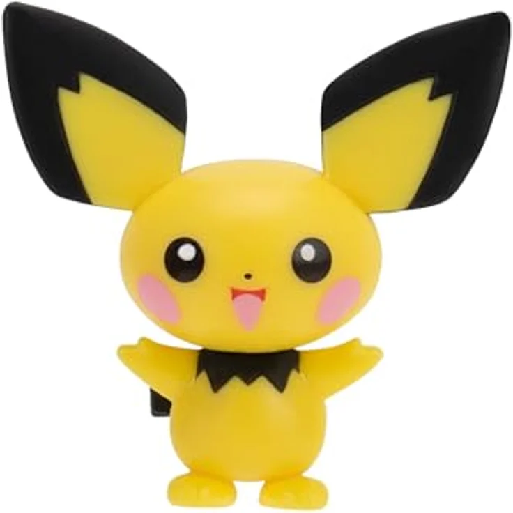 Pokémon Pokémon Figuren Set Mew & Mewtwo, 5 cm und 11,5 cm Battle Figuren mit authentischen Details, offiziell lizenziertes Spielzeug – Bild 4