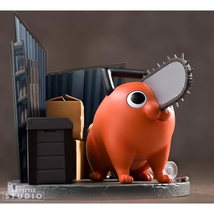 ABYstyle Studio Chainsaw Man - Figurine Pochita, hochwertige Sammelfigur aus robustem PVC mit authentischem Design und leuchtenden Farben – Bild 4