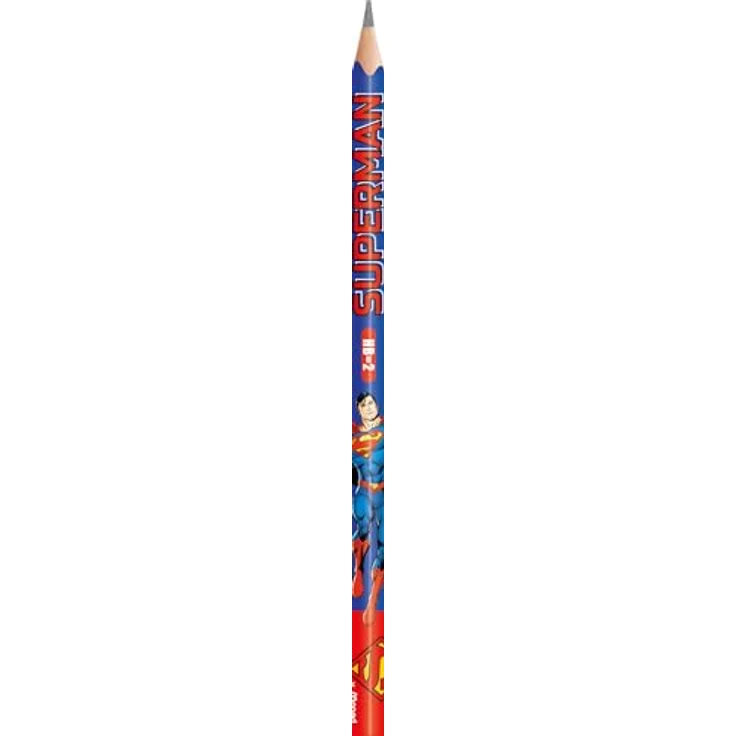 Maped SUPERMAN Bleistifte HB blau, 6er Set mit ergonomischem Griff und bruchsicherer Mine – Bild 4