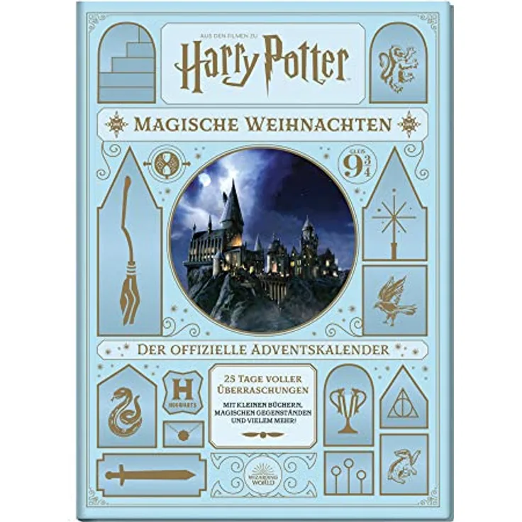 Panini Verlags Aus den Filmen zu Harry Potter: Magische Weihnachten, offizieller Adventskalender mit einzigartigen Überraschungen