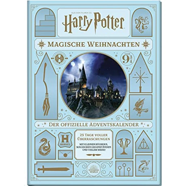 Panini Verlags Aus den Filmen zu Harry Potter: Magische Weihnachten, offizieller Adventskalender mit einzigartigen Überraschungen – Bild 1