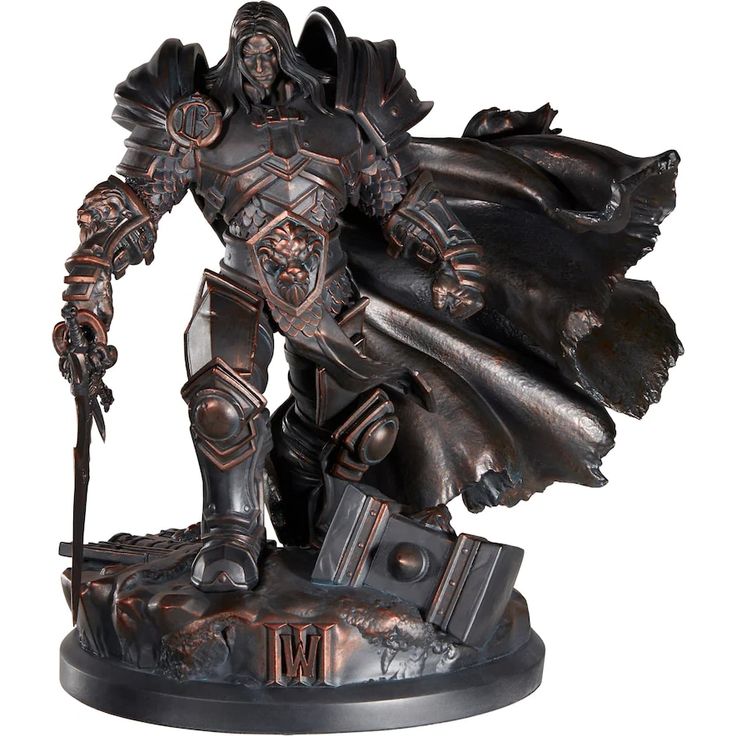 Blizzard Prince Arthas Statue - World of Warcraft III, Sammelfigur, blau