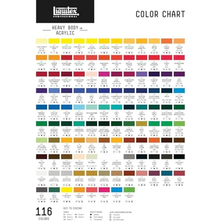 Liquitex 1045237 Professional Heavy Body Acrylfarbe, Künstlerqualität mit ausgezeichneter Lichtechtheit, buttrige Konsistenz, 59ml Tube - Irisierendes antikes Gold – Bild 3