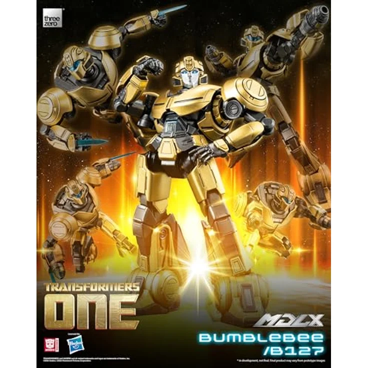 THREEZERO Transformers MDLX Actionfigur Bumblebee/B127, 12 cm, mit Zubehör in Fensterbox aus ABS, POM, PVC, Zinklegierung und Metallteilen – Bild 14