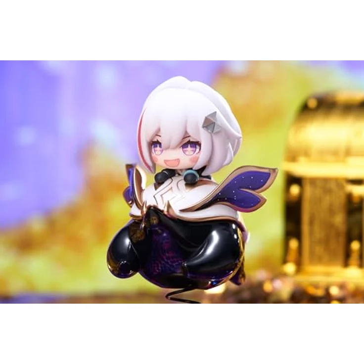 Apex Honkai: Star Rail PVC Statue Hu Tao Chibi mit Topaz & Numby Chibi Chara, 10 cm mit Base – Bild 9