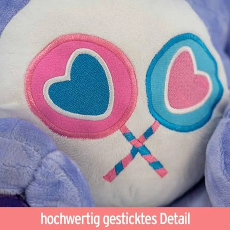BEMIRO Glücksbärchi Kuscheltier Teilegernbärchi - Original Lizenzware, kuschelig weich, ca. 44 cm – Bild 2