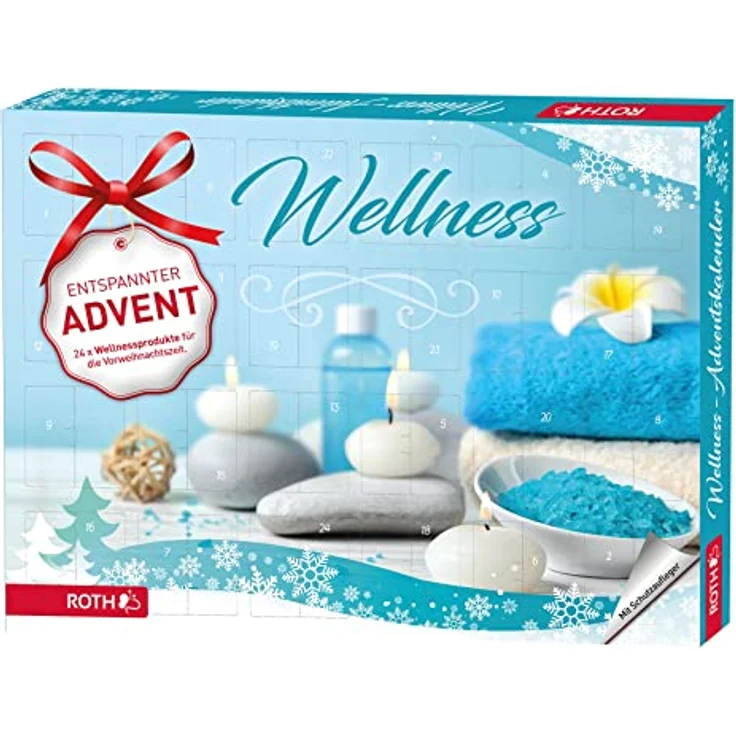 ROTH Wellness-Adventskalender 'Nimm Dir Zeit' mit 24 Wellnessartikeln für eine entspannte Adventszeit – Bild 1