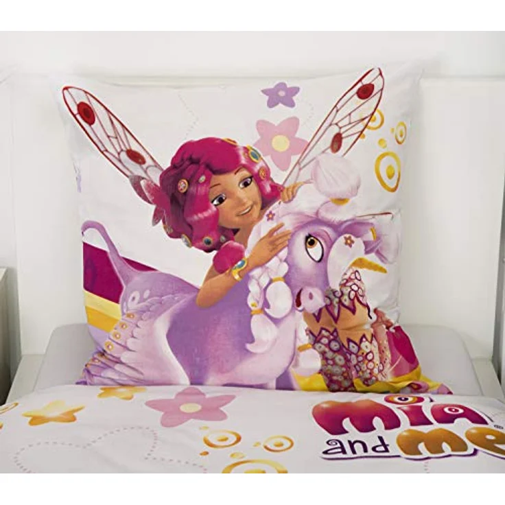 Herding Mia & Me Bettwäsche-Set, Wendemotiv, Kopfkissenbezug 80 x 80 cm, Bettbezug 135 x 200 cm, Baumwolle/Renforcé, Mehrfarbig – Bild 5