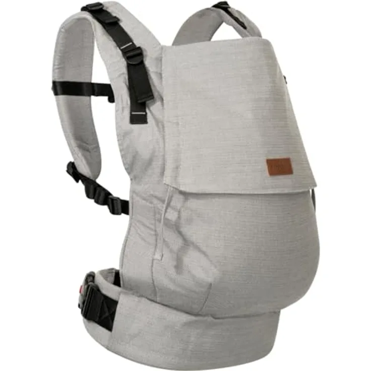 Hoppediz Babytrage Buckle Toddler, ergonomische Trage für Kleinkinder, geeignet ab 9 Monaten, verstellbares Rückenteil, sichere Handhabung, verschiedene Tragemöglichkeiten