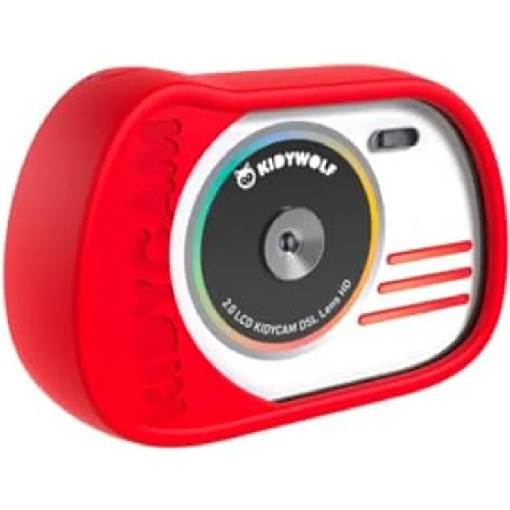 Kidywolf Kidy Camera, Kinderkamera mit Silikonschutz und wasserdicht, für Kinder von 4 bis 12 Jahren