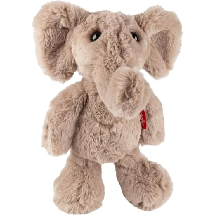 sigikid Flauscherie Kuschel Elefant, 35 cm, graues Plüschtier mit weichem Plüsch und waschbar bis 30°C – Bild 3
