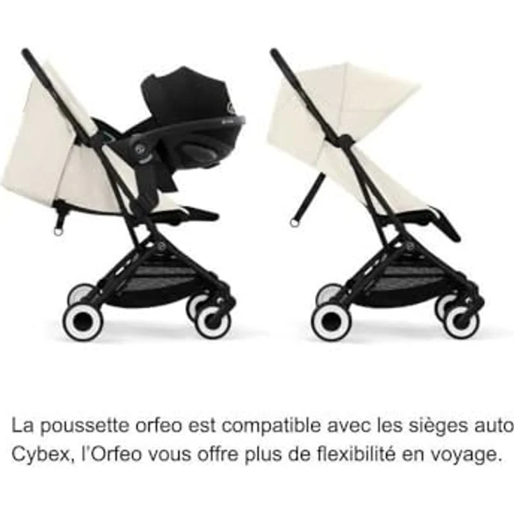 Cybex Orfeo, ultrakompakter Reise-Buggy für Kinder ab Geburt bis 4 Jahre, handgepäckkompatibel mit ergonomischer Liegeposition und XL Sonnendach – Bild 6