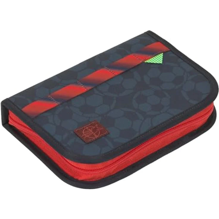 LÄSSIG Schulranzen Set 7-teilig Light Unique Football, ergonomisches Tragesystem, dunkelblau – Bild 5