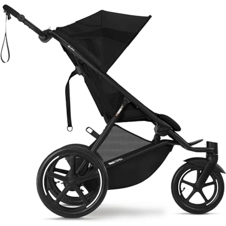 Cybex Sportbuggy Avi Spin Gold, Kinderwagen mit schwenkbarem Vorderrad und ergonomischer Liegeposition – Bild 3