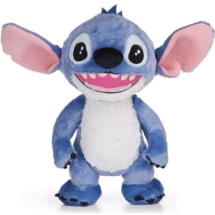 Whitehouse Leisure Stitch Plüschtier 30 cm, offizielles Lizenzprodukt aus Lilo & Stitch, detailverliebt, softes Plüschmaterial