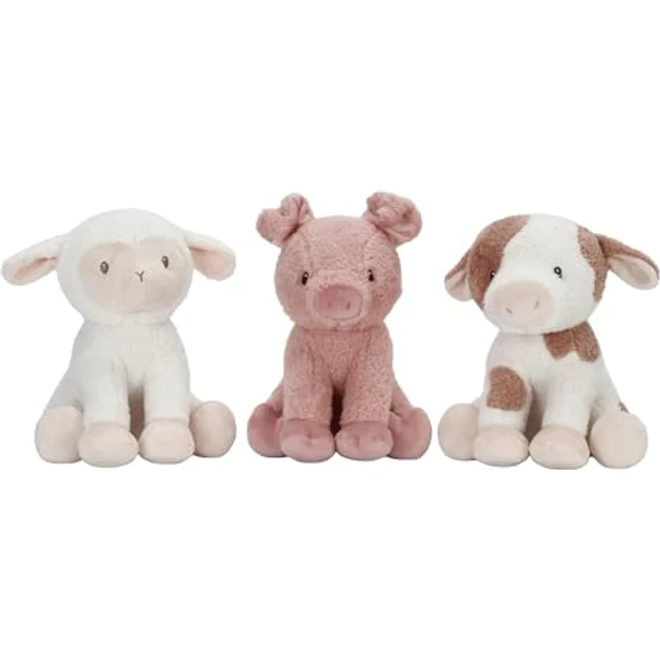 Little Dutch 8834 Kuscheltier Plüschtier Schaf - Little Farm (25 cm) – Bild 4