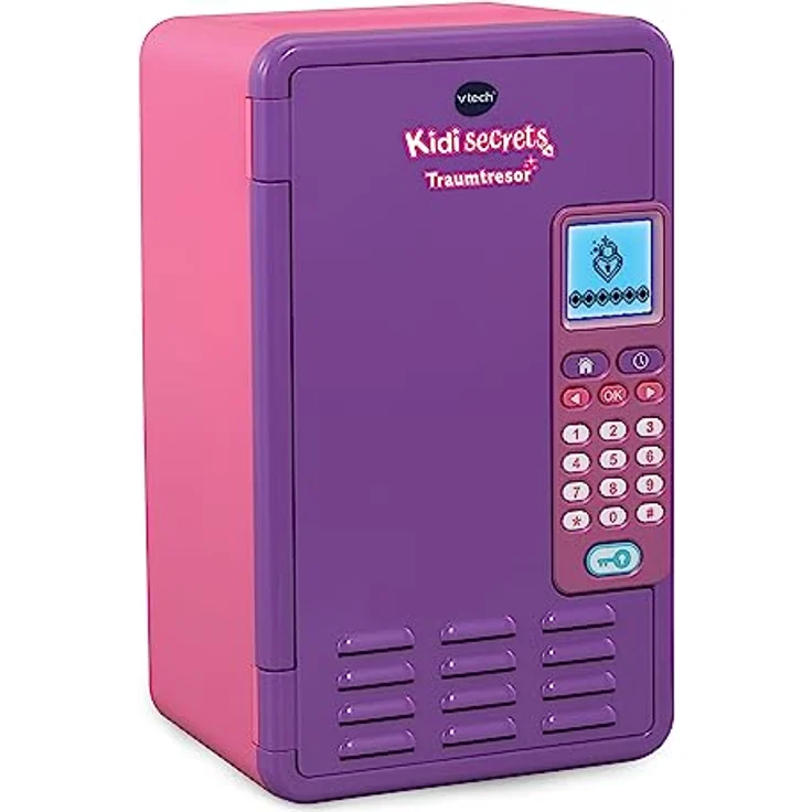 VTech Kidisecrets Traumtresor – Tresor mit Zahlencode zum Aufbewahren von Geheimnissen – Mit Spielen, Musik und Aufklebern – Für Kinder von 6-12 Jahren – Bild 2