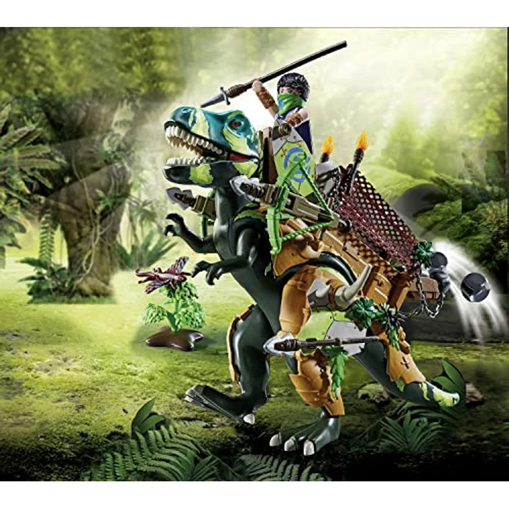 PLAYMOBIL Dino Rise 71261 T-Rex, Dinosaurier mit funktionaler Rüstung, Spielzeug für Kinder ab 5 Jahren – Bild 3