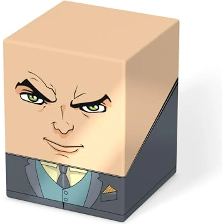 Ultimate Guard Squaroes - Squaroe DC Justice League™ JL018 - Lex Luthor™, Deck-Box für bis zu 100 doppelt oder 120 einfach gehüllte Sammelkarten, aus 78% nachwachsenden Rohstoffen, robust und starr, Made in Germany – Bild 2
