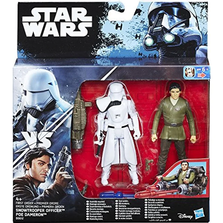 Hasbro B7073EU4 Star Wars Rogue One Battle-Action Basisfiguren 2er-Pack, ca. 10 cm, ab 4 Jahren, 1x Stück, zufällige Auswahl – Bild 3