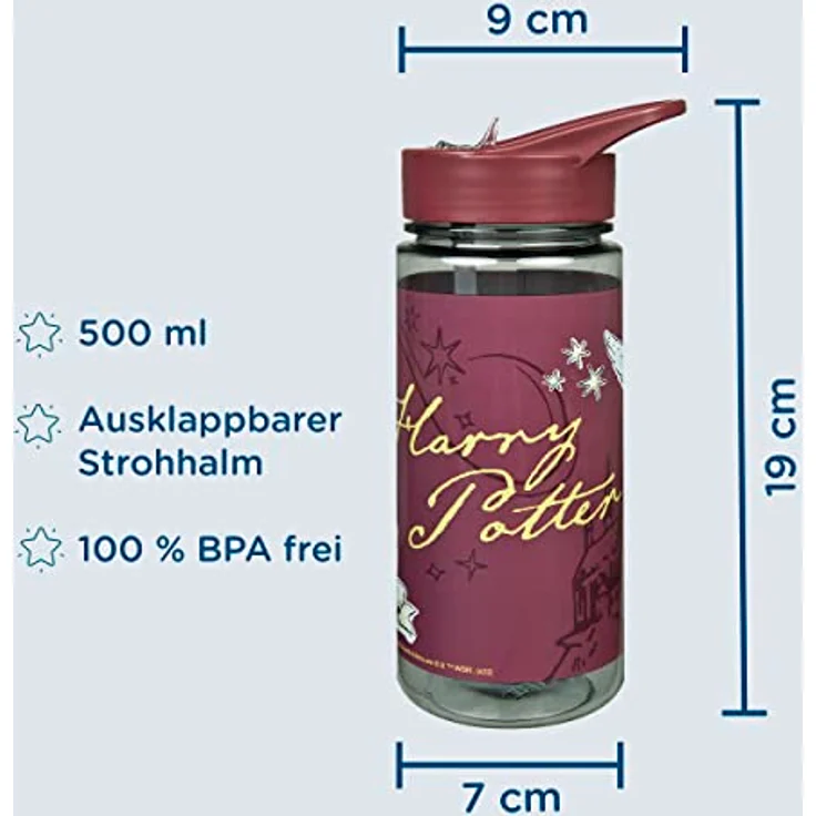 scooli AERO Trinkflasche Harry Potter – Bild 4