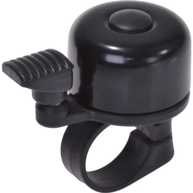 Filmer Fahrradklingel FILMER Mini-Fahrradglocke 41016, schwarz