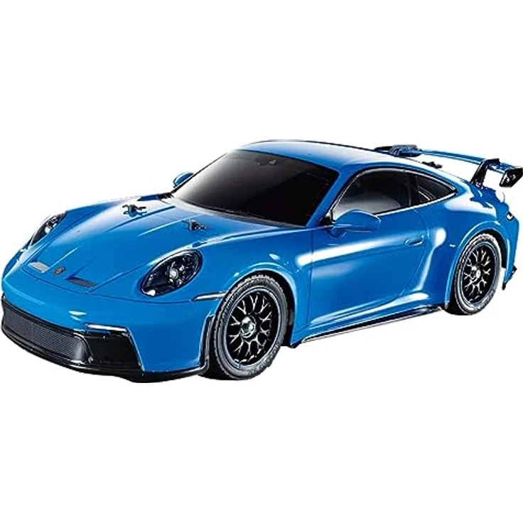 TAMIYA 58712 1:10 RC Porsche 911 GT3 (992) TT-02 - ferngesteuertes Auto, Fahrzeug, Modellbau, Zusammenbauen, Hobby, RC Bausatz, unlackiert – Bild 1