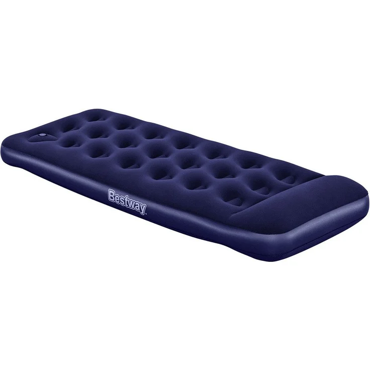 BESTWAY Luftmatratze Bestway 67223 Luftbett 185 x 76 x 28 cm mit integrierter Fußpumpe, Königs-Blau – Bild 1