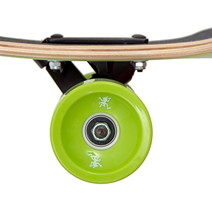 Apollo Longboard Vanua Flex III Special Edition, Drop Through Freeride Cruiser Board mit High Speed ABEC Kugellagern, inkl. Skate T-Tool - Blau – Bild 3