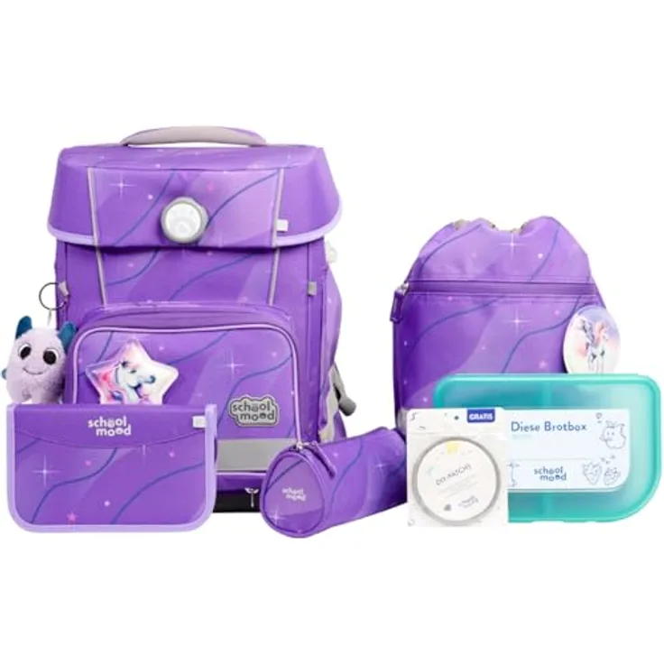 SCHOOL-MOOD® Schulranzen Champion Maxx Pro, Farbe Marie, ergonomisch und geräumig