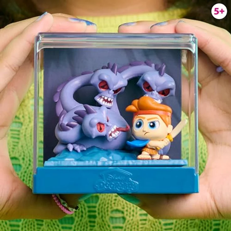 Disney Doorables Movie Moments Serie 3, 2 exklusive 3,8 cm Sammelfiguren mit Diorama und Sammlerkarte, Kinderspielzeug ab 5 Jahren – Bild 3