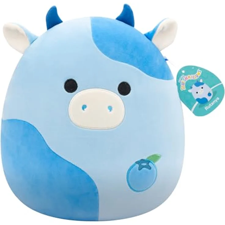 Squishmallows SQCR06624 - Rutanya die Kuh 30 cm, offizielles Jazwares Plüsch, superweiches Kuscheltier – Bild 1