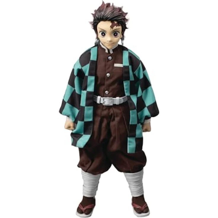 ThreeZero Demon Slayer: Kimetsu no Yaiba FigZero Actionfigur 1/6 Tanjiro Kamado, detailreiche Nachbildung aus PVC, ABS und Metall, 27 cmhöhe, inklusive Zubehör – Bild 1