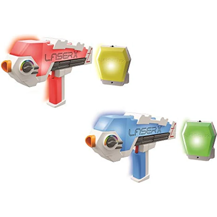 Bizak 62948046 Blaster mit 80 Meter Reichweite, batteriebetrieben, mehrfarbig, für Kinder ab 6 Jahren – Bild 3
