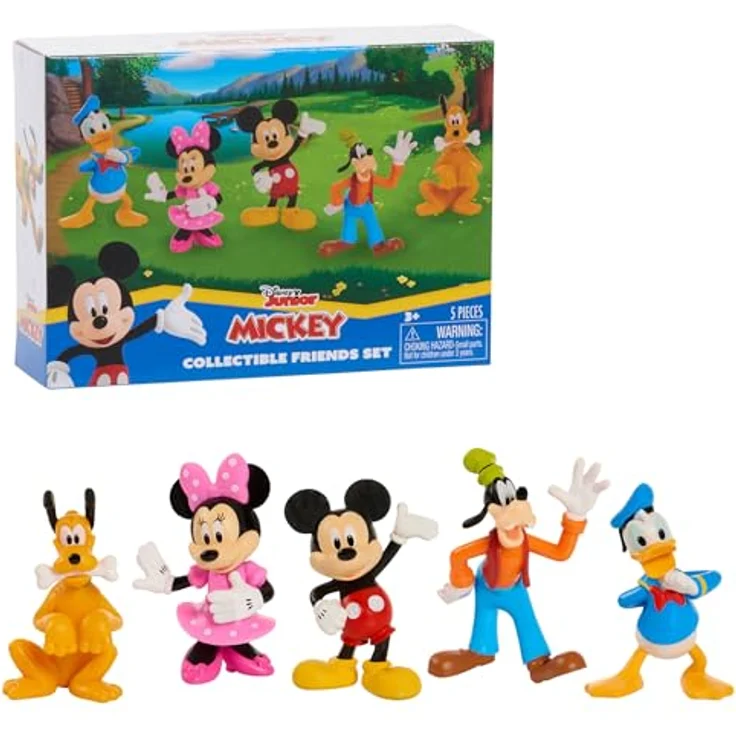 Just Play Friends Mickey Sammelfiguren, 5-teiliges Set, Mehrfarbig – Bild 1